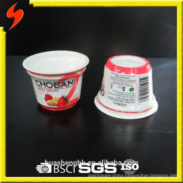 Tableware Cup type Hot Selling PP Disposable Plastic 6oz Sealable Yogurt Cup